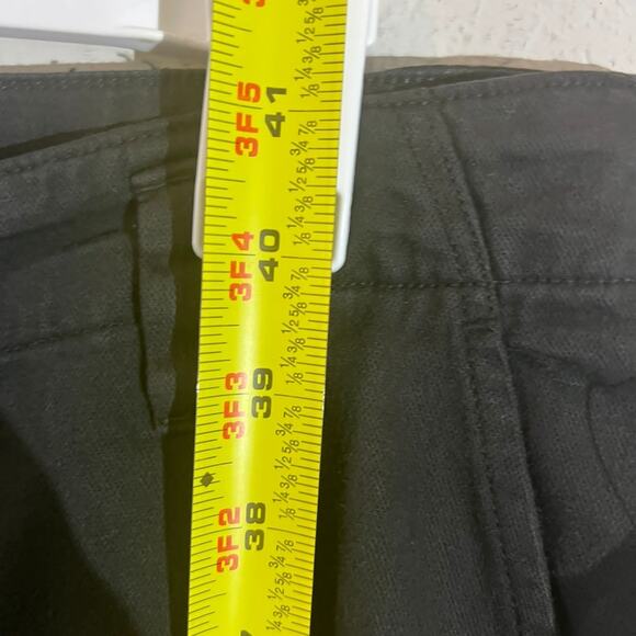 Gap Twill Khaki Pants Women's Size 10 Navy Straight Leg Mid Rise NWT - Picture 4 of 7